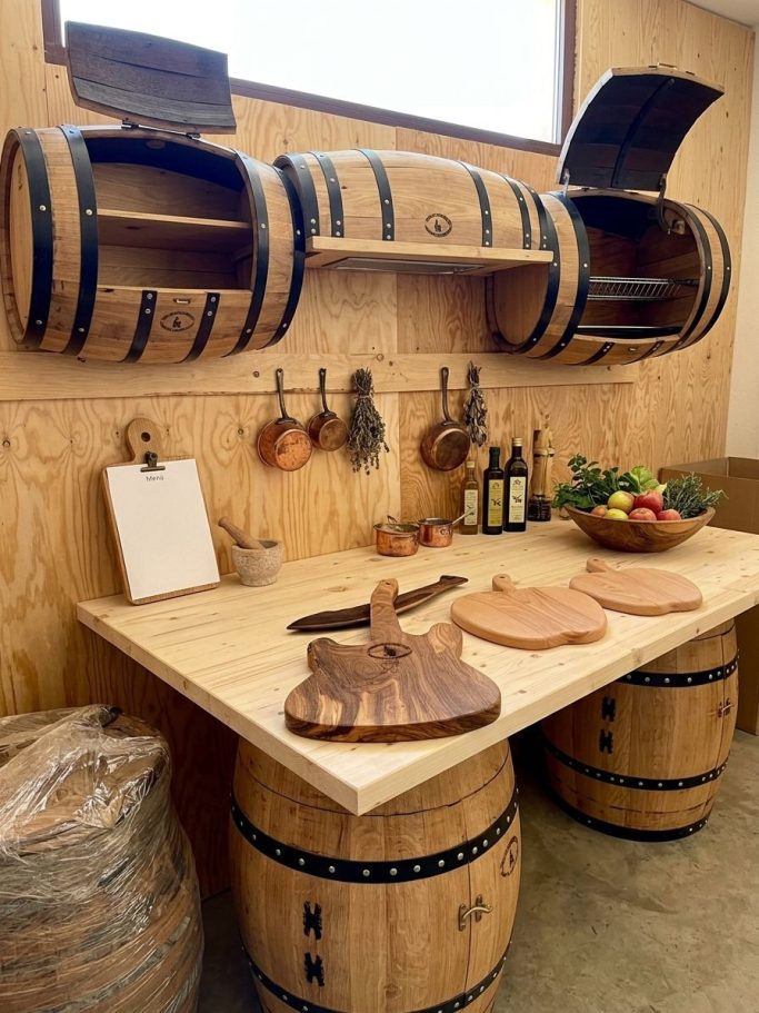 Cuisine d'été modulaire