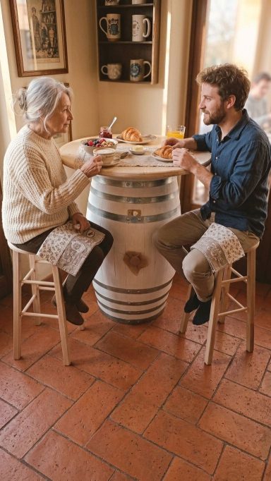 Table avec 4 tabourets